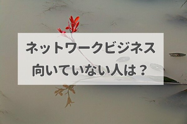 ネットワークビジネスに不向き 若者 普通の人 稼ぎたい人 Tomato Search2