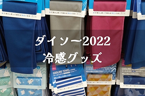 100均ダイソー【暑さ対策グッズ】タオル・衣服－2022